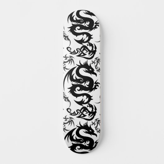Dragons outline pattern 05.b.DOLP01 Persoonlijk Skateboard (Voorkant)