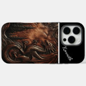 Dragon's Peak Leatherwork Case-Mate iPhone Case (Achterkant (horizontaal))