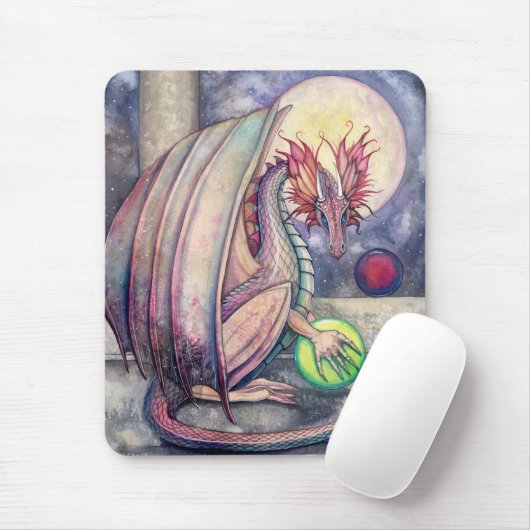 Dragon's Perch Fantasy Art Mousepad Muismat (Met muis)