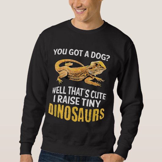 Dragons Pet Lizard S Mannen Trui (Voorkant)