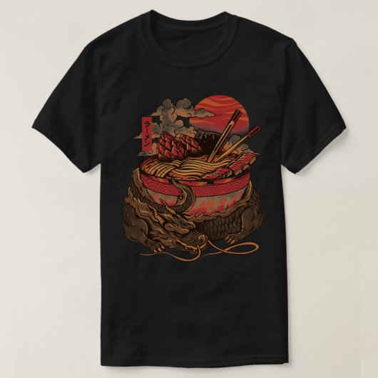 Dragons Ramen T-shirt (Design voorkant)