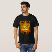 Dragons Schild Familiewapen Achternaam T-shirt (Voorkant volledig)