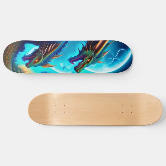 Dragons Skateboard (Horizontaal)