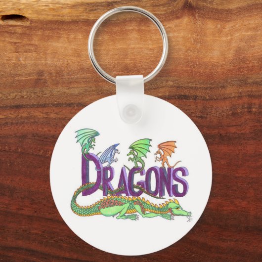Dragons Sleutelhanger (Voorkant)