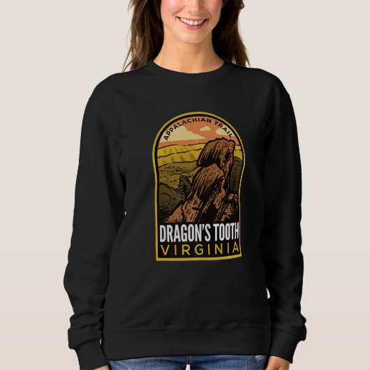 Dragon's Tooth Virginia Appalachian Trail Trui (Voorkant)