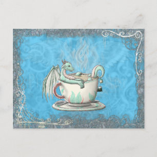 Dragons voor de theebeker: Peppermint Briefkaart