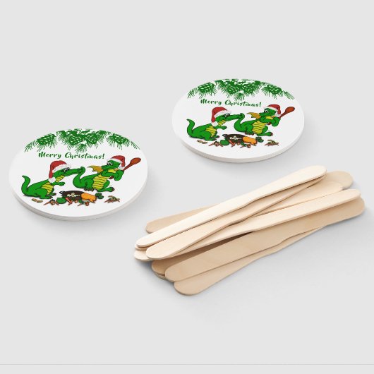 Dragons - Vrolijk kerstfeest! - Vandaag ga ik koke Handwaaier (Niet-gemonteerd)