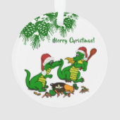 Dragons - Vrolijk kerstfeest! - Vandaag ga ik koke Ornament (achterkant)