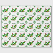 Dragons - Vrolijk kerstfeest! Vandaag ga ik koken Cadeaupapier (Vlak)