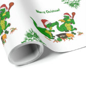 Dragons - Vrolijk kerstfeest! Vandaag ga ik koken Cadeaupapier (Rol Hoek)