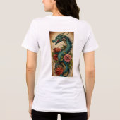Dragon's Waterverf Realm T-shirt (Achterkant)