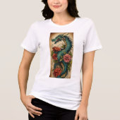 Dragon's Waterverf Realm T-shirt (Voorkant)