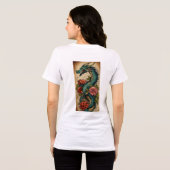 Dragon's Waterverf Realm T-shirt (Achterkant volledig)