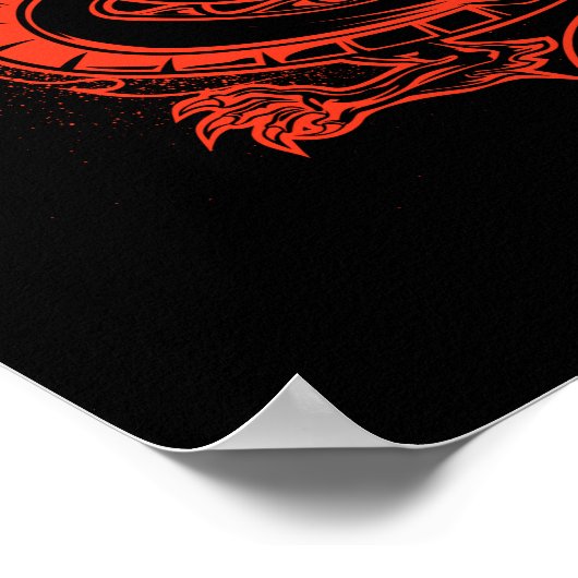 Dragons Wrath Red Poster (Hoek)