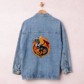 Dragon's Wrath: The Samurai Awakens / kunst Denim Jacket (Hangar)