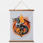Dragon's Wrath: The Samurai Awakens / kunst Hangend Wandkleed (Voorkant)