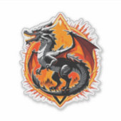 Dragon's Wrath: The Samurai Awakens /  kunst Sticker (Voorkant)