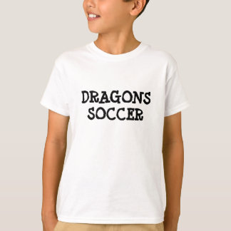 DRAGONS, ZACHTE WITTE T-SHIRT