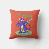 Dragons zijn Magisch. Kussen (Achterkant)