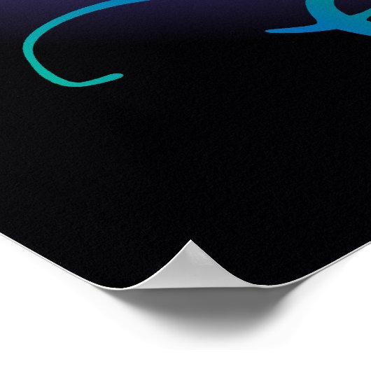 DragonsFlame-Poster Poster (Hoek)