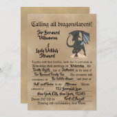 Dragonslayer Scroll Kaart (Voorkant / Achterkant)