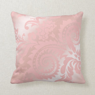 Dragontail Paisley Ombre   Roze Kussen