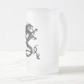 dragontribal matglas bierpul (Voorkant rechts)