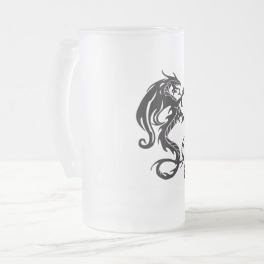 dragontribal matglas bierpul (Voorkant links)