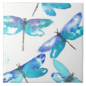 Dragonvliegen 1 tegeltje (Voorkant)