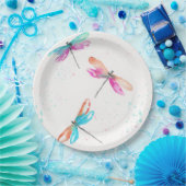 Dragonvliegen 2 papieren borden papieren bordje (Feest)