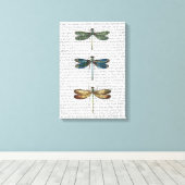 Dragonvliegen afdrukken (Insitu (Houten vloer))