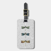 Dragonvliegen Afdrukken 2 Bagagelabel (Voorkant verticaal)