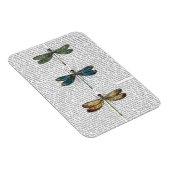 Dragonvliegen Afdrukken 2 Magneet (Rechterzijde)