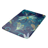 Dragonvliegen Blauwgroen Grote Bath Mat (Gekanteld)