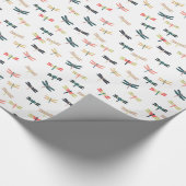 Dragonvliegen door Origami-Prints Cadeaupapier (Hoek)