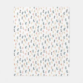 Dragonvliegen door Origami-Prints Fleece Deken (Voorkant)