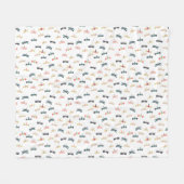 Dragonvliegen door Origami-Prints Fleece Deken (Voorkant (Horizontaal))