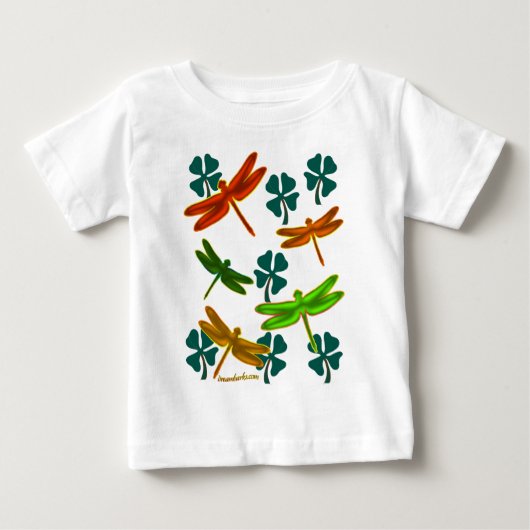 Dragonvliegen en shamrocks (Voorkant)