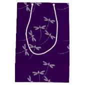 Dragonvliegen in een cadeaistas voor het vliegmedi medium cadeauzakje (Achterkant)