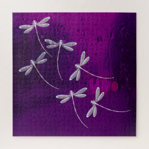 Dragonvliegen op water legpuzzel