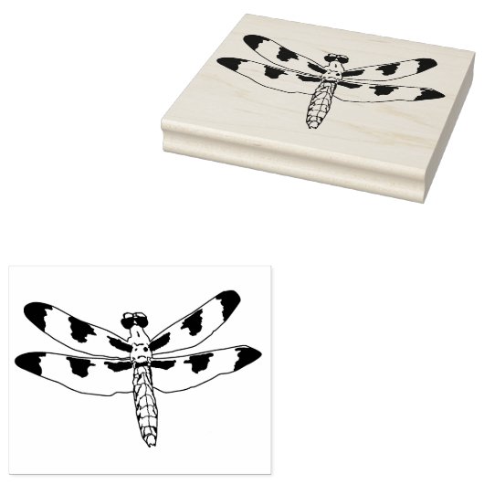 Dragonvlierubberstempel Rubberstempel (Gestempeld)