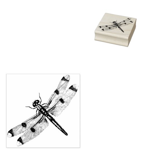 Dragonvlierubberstempel Rubberstempel (Gestempeld)