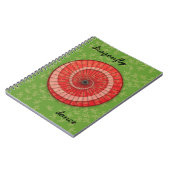 dragonvliesdans notitieboek (Linkerzijde)