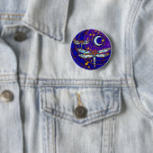 dragonvliesmaan ronde button 5,7 cm (In situ)