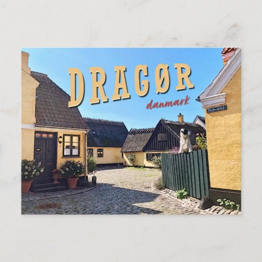 Dragør, Denemarken Briefkaart (Voorkant)