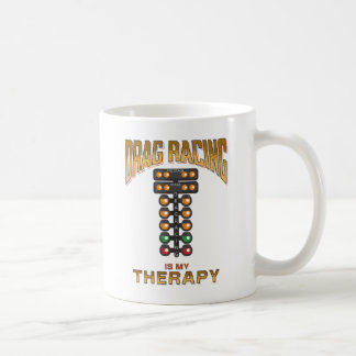 Dragracen Is Mijn Therapie Grappige Racer Koffiemok
