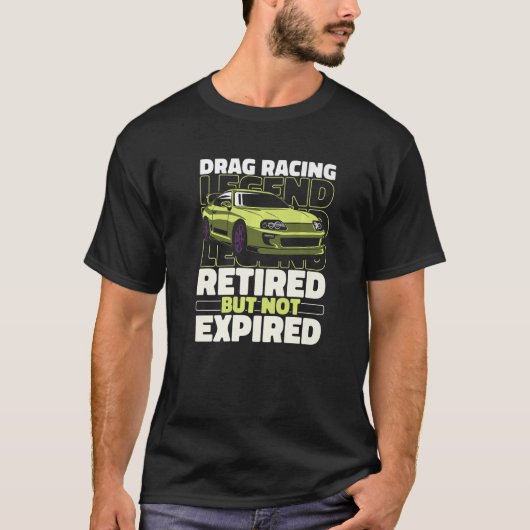 Dragster Race Racer Motorsport Drag Racin T-shirt (Voorkant)