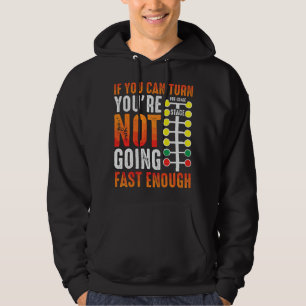 Dragster zegt raceauto-coureur vaardigheid Drag Ra Hoodie