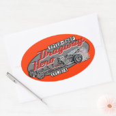 Dragway held ovale sticker (Envelop)