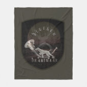Drahthaar T-Shirt Trucker Hat Sleutelhanger Coffee Fleece Deken (Voorkant)